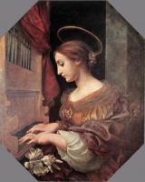 Carlo Dolci - St Cecilia at the Organ
